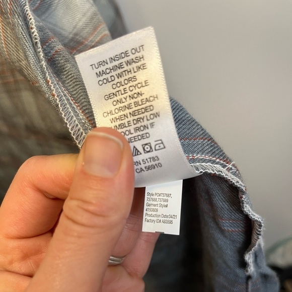 Maurices Plaid Dip Dye Ombré Kimono Duster 2X - Picture 9 of 13